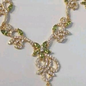 Emerald Diamond Necklace